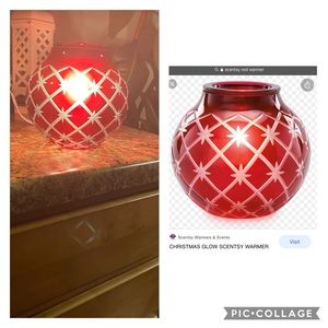 Scentsy Christmas Glow demo. Comes in box.